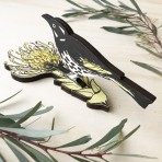 Bridget Farmer | Standing Bird Ornament | New Holland Honeyeater Bridget Farmer | Standing Bird Ornament | New Holland Honeyeater